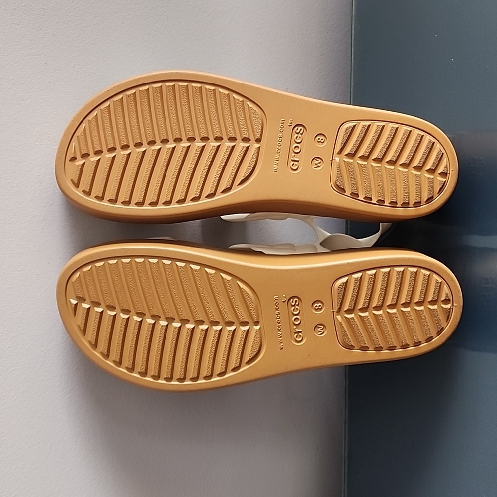 Women's Cream Sandals - Picture 6 of 6